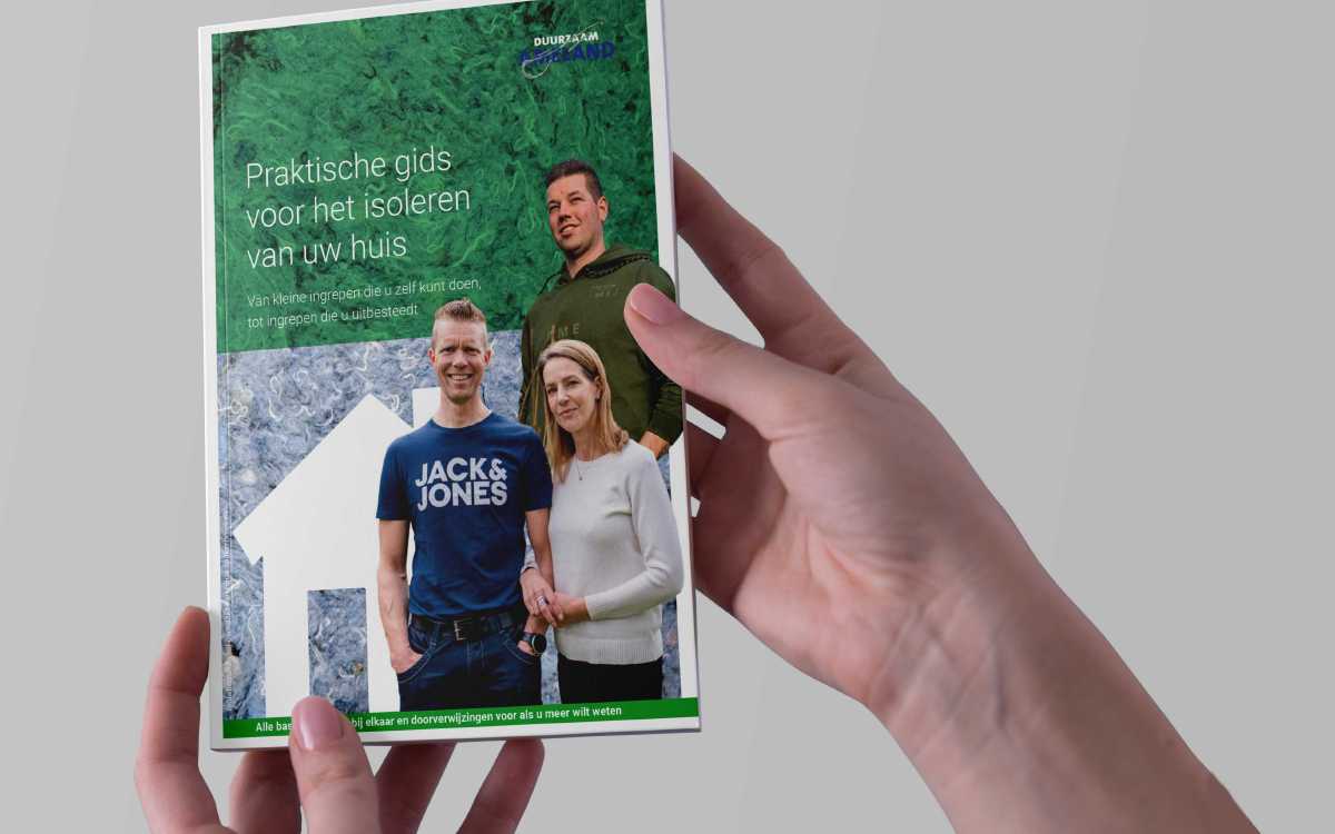 Insulation booklet for Amelander households