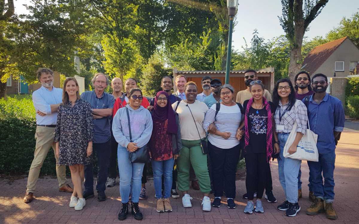 Visit by water technology students from developing countries