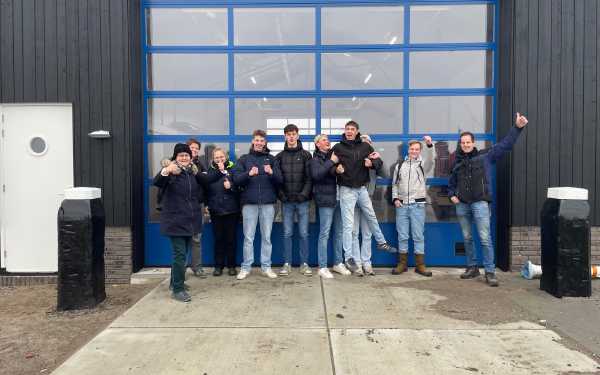 Bezoek FIRDA-studenten aan Ameland