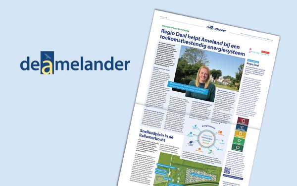 Duurzaam Ameland in De Amelander - augustus
