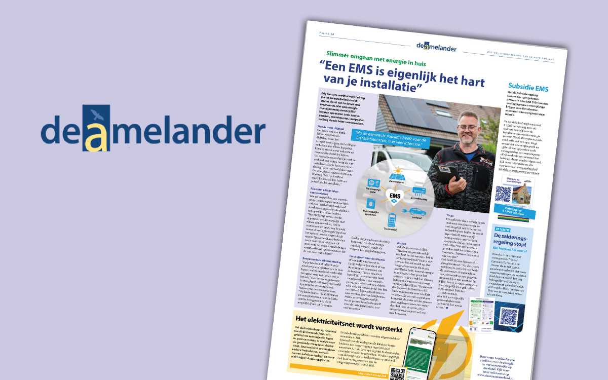 Duurzaam Ameland in De Amelander - oktober 2026